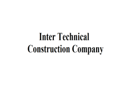 Inter Technical Construction Company